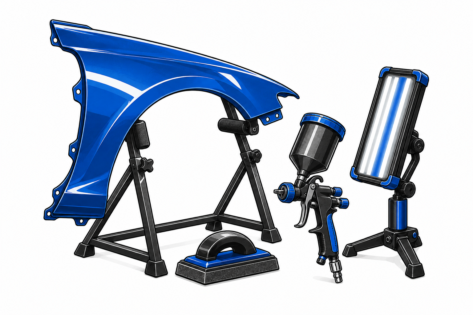 Atelier de carrosserie et peinture — J.M. Auto